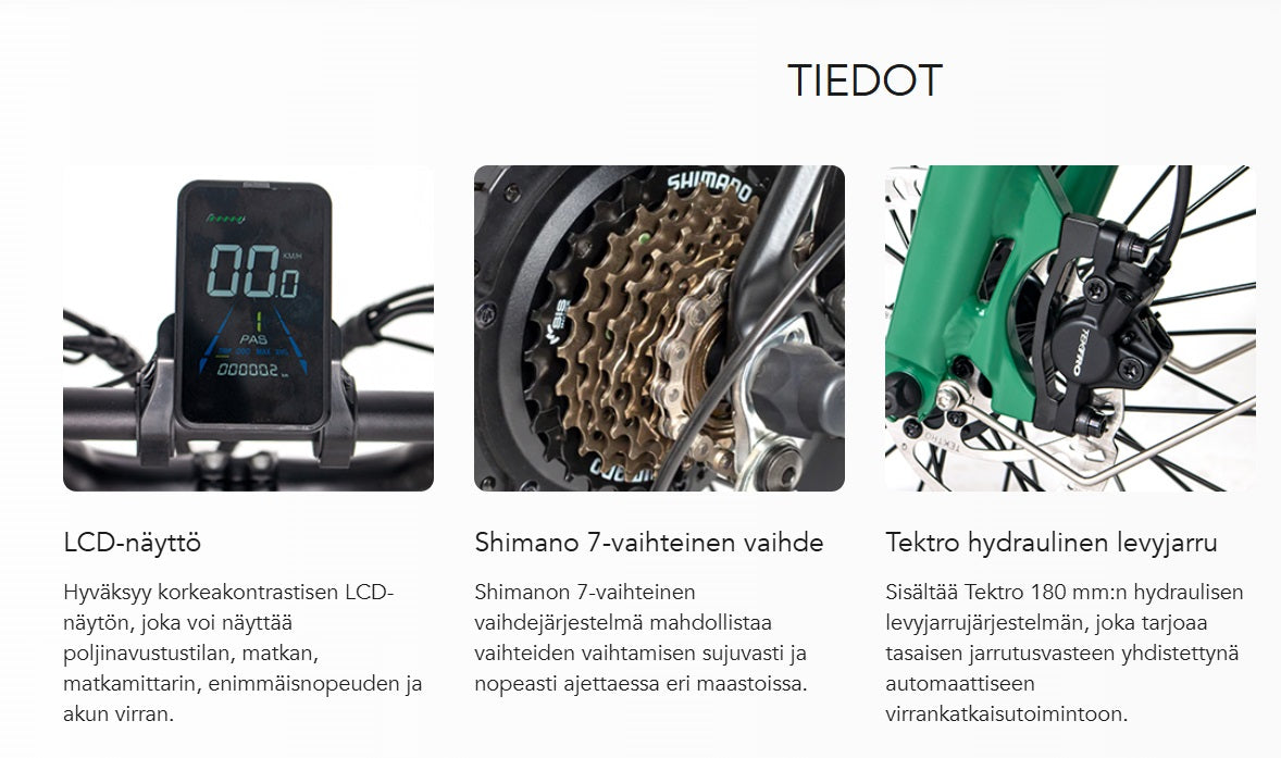 Jobobike Transer rahti- ja perhepyörä 20"